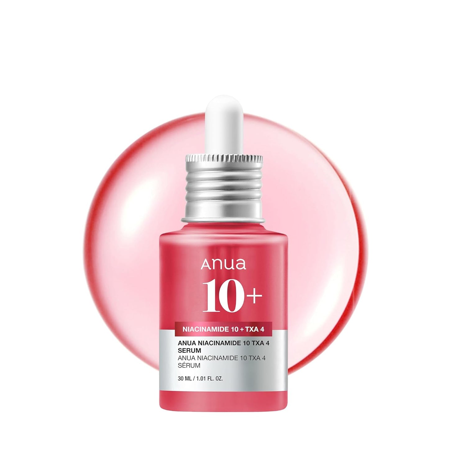 ANUA Niacinamide 10 + TXA 4 Serum, Hyaluronic Acid, Korean Skin Care (30ml /1.01 fl.oz)